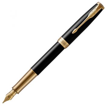 派克（PARKER）新款卓尔系列 - 丽雅黑色金夹钢笔