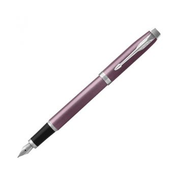 PARKER派克钢笔IM丁香紫白夹墨水笔